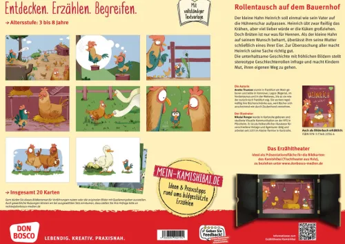 Heinrich will brüten! Kamishibai Bildkartenset*Don Bosco Medien GmbH Discount