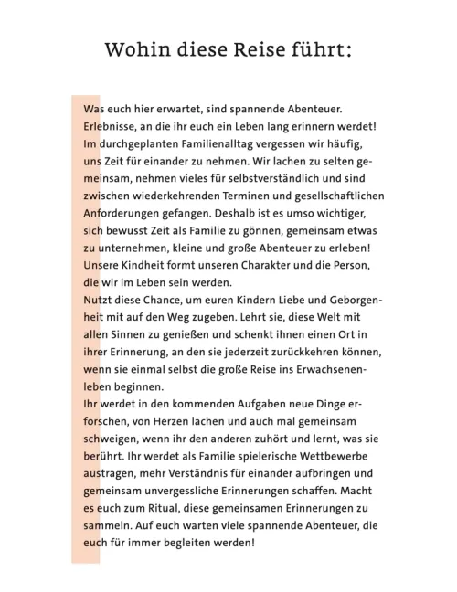 Reichenbacher Publishing Familie & Freundschaft-Herzerwärmend! 40 unvergessliche Erlebnisse als Familie.