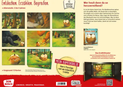 Don Bosco Medien GmbH Lesen & Geschichten*Heule Eule. Kamishibai Bildkartenset