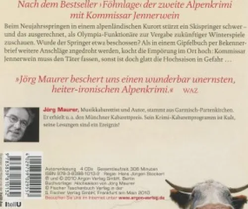 Argon Verlag GmbH Romane·Humor & Satire|Krimis & Thriller·Polizeiarbeit & Forensik-Hochsaison (Hörbestseller)