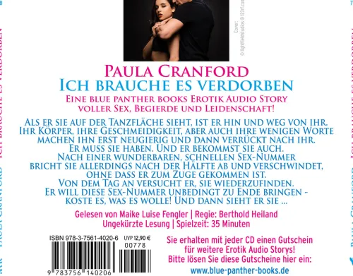 blue panther books Romane·Erotische Romane-Ich brauche es verdorben | Erotik Audio Story | Erotisches Hörbuch Audio-CD, Audio-CD