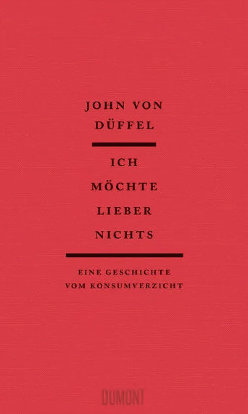 DuMont Buchverlag GmbH Nachhaltigkeit-Ich möchte lieber nichts