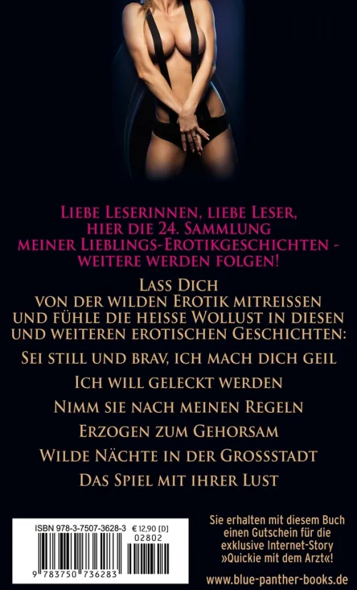 Blue Panther Books Erotische Romane*Ich will es wild | 9 geile erotische Geschichten