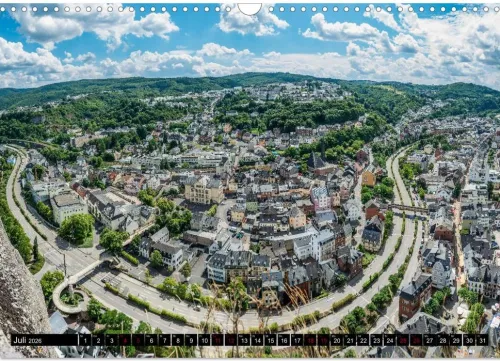 Idar-Oberstein - Schmuck und Soldaten (Wandkalender 2026 DIN A3 quer), Monatskalender*Calvendo Outlet