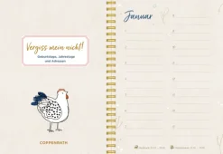 Coppenrath Geburtstagskalender|Immerwährender Kalender*Immerwährender Geburtstagskalender - LandLust