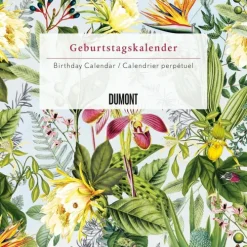Neumann Verlage GmbH & Co Geburtstagskalender-Immerwährender Geburtstagskalender floral - Archive by Portico Designs - Quadrat-Format 24 x 24 cm
