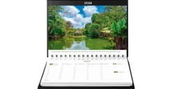Kunth Kalender Wochenkalender*In 52 Gärten um die Welt - KUNTH Tischkalender 2026