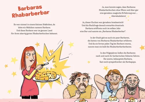 Kinder Carlsen Verlag GmbH 6-10 Jahre-In Barbaras Rhabarberbar wird niemals der Rhabarber rar