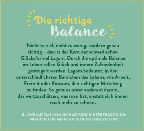 Jede Woche etwas Neues wagen - 50 Impulse für mehr Glücksmomente*Groh Verlag Sale