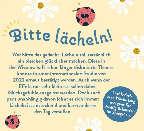 Jede Woche etwas Neues wagen - 50 Impulse für mehr Glücksmomente*Groh Verlag Sale