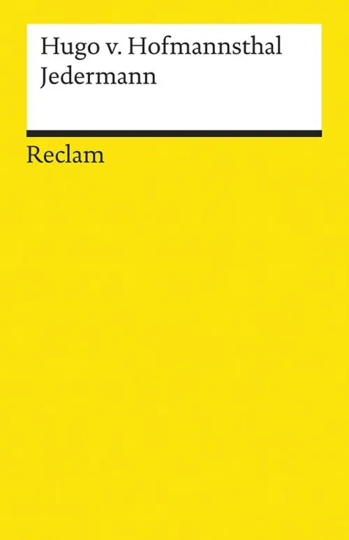 Reclam Philipp Jun. Gedichte & Drama*Jedermann