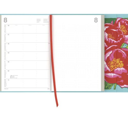 Kat Menschik - Flowers 2026 - Peonies - Diary - Buchkalender - Taschenkalender - 16x22*Neumann Verlage GmbH & Co Clearance