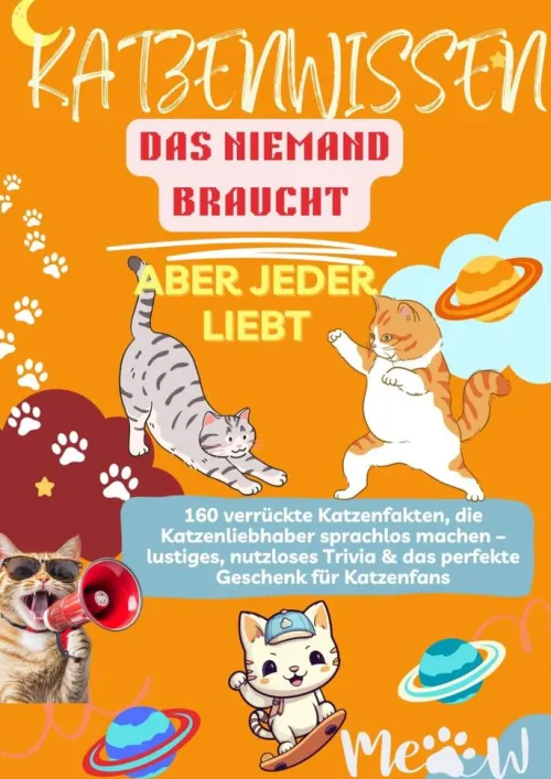 Bookmundo Naturwissenschaften & Technik*KATZENWISSEN, DAS NIEMAND BRAUCHT - ABER JEDER LIEBT 160 verrückte Katzenfakten, die Katzenliebhaber sprachlos machen