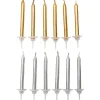 RICO-Design tap Dekoration & Einrichtung-Kerzen Set Gold Und Silber