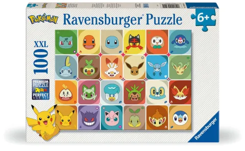 Kinderpuzzle 100 XXL Teile - Pokémon Gesichter*Ravensburger Spieleverlag Hot