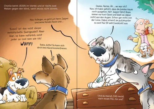 Loewe Verlag GmbH 6-10 Jahre*Kommissar Pfote ermittelt (Band 1) - Schnüffler mit Schnauze