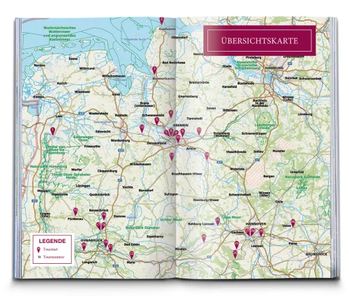 KOMPASS Fahrradlust Niedersachsen*Kompass Karten GmbH Hot