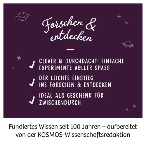 KOSMOS 617356 - Space Bubbles, Raketenbasis wird zur Lavalampe, Mitbring-Experimente*Franckh-Kosmos Sale