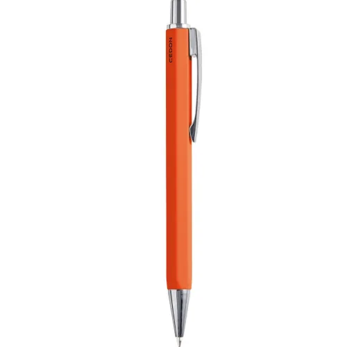 Kugelschreiber glänzend neon orange*CEDON MuseumsShops Best