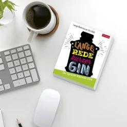 Lange Rede kurzer Gin Tagesabreißkalender 2026 - Der Sprüche-Kalender*Harenberg Hot