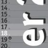 Heye Terminkalender*Langplaner, silber 2026