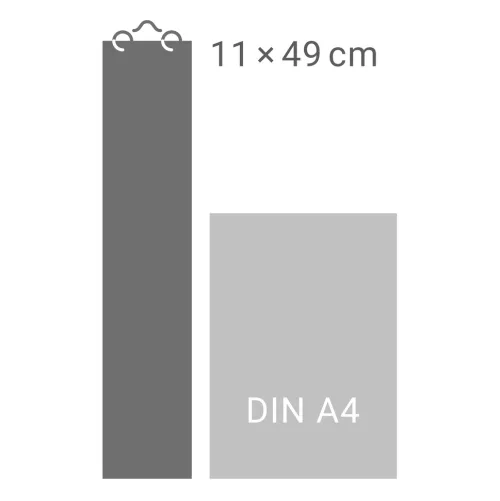 Heye Terminkalender*Langplaner, silber 2026