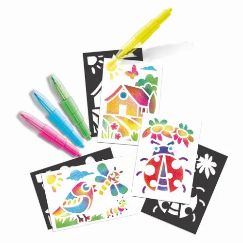 Carletto Deutschland GmbH Basteln & Kreatives*Lansay - BLOPENS Sprühstifteset Mini Natur