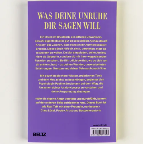 Lass mal über Anxiety reden*Beltz Verlagsgruppe Clearance