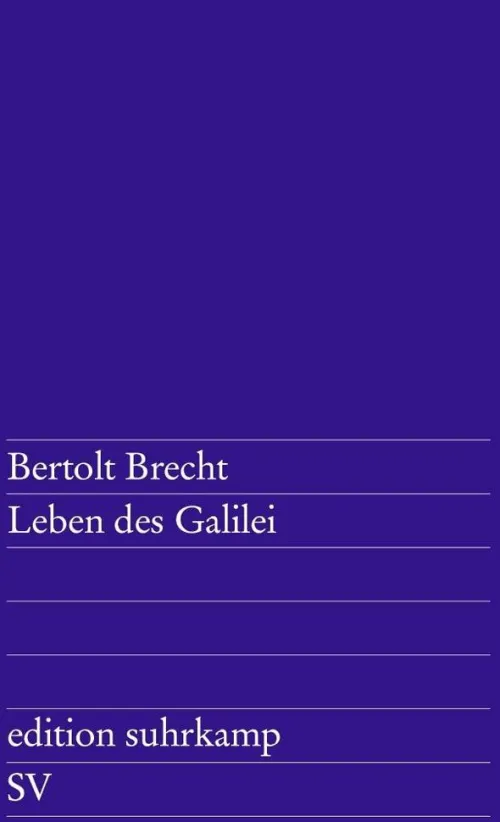 Suhrkamp Verlag Gedichte & Drama-Leben des Galilei