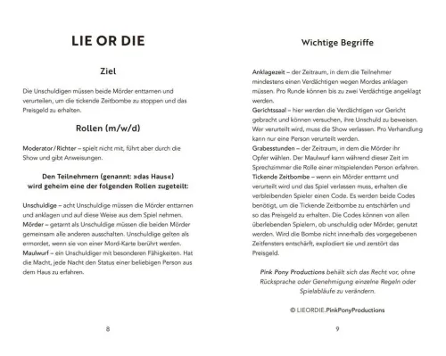 FISCHER Sauerländer Krimis, Thriller, Horror-Lie or Die