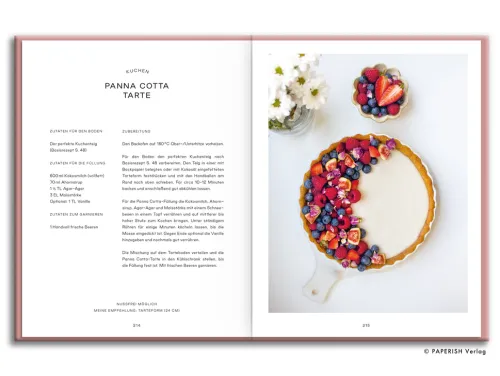 PAPERISH Verlag Vegan*LINI'S SWEETS - Vegan backen mit Eileen