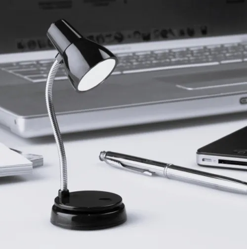 Bookchair Vertrieb Dekoration & Einrichtung-Little Lamp (Schwarz) - LED Booklight Leselampe - Leselicht - Geschenk für Leser, Buchliebhaber - Deutsche Ausgabe