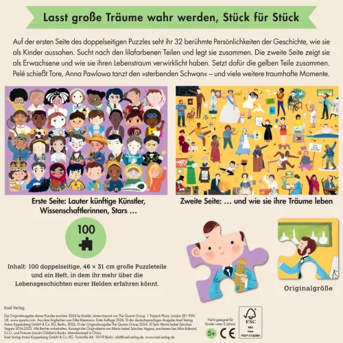 Little People, BIG DREAMS - Das Puzzle*Insel Verlag GmbH Online