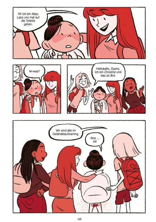 Läuft: Eine Graphic Novel über alle Regeln der Freundschaft.*Panini Verlags GmbH Clearance