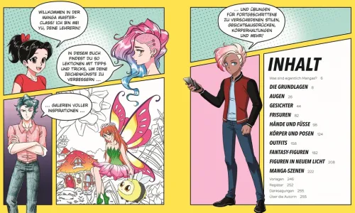 Dorling Kindersley Verlag Artbooks & Handbücher-Manga Masterclass