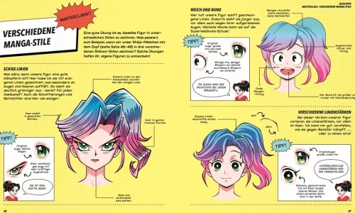 Dorling Kindersley Verlag Artbooks & Handbücher-Manga Masterclass