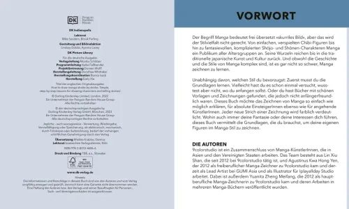 Dorling Kindersley Verlag Artbooks & Handbücher-Manga zeichnen Strich für Strich