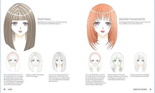 Dorling Kindersley Verlag Artbooks & Handbücher-Manga zeichnen Strich für Strich