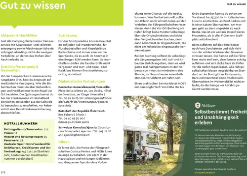 Mairdumont Camping*MARCO POLO Camper Guide Korsika
