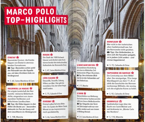 Mairdumont Reiseführer*MARCO POLO Reiseführer Normandie