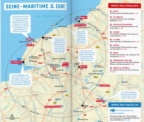 Mairdumont Reiseführer*MARCO POLO Reiseführer Normandie