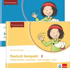 Klett Ernst /Schulbuch Nach Bundesländern·Thüringen|Nach Bundesländern·Sachsen-Mathe + Deutsch kompakt 3