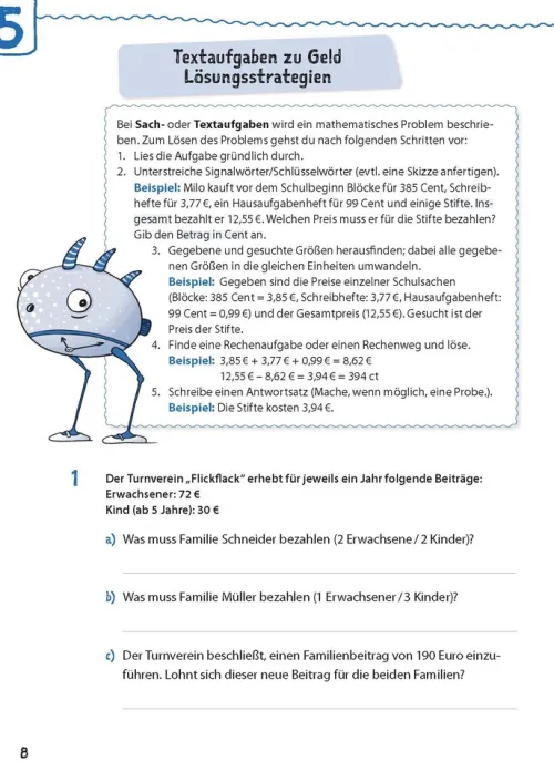 Bibliograph. Instit. GmbH Abi Trainer·Mathematik*Mathe in 15 Min - Größen und Textaufgaben 5./6. Klasse