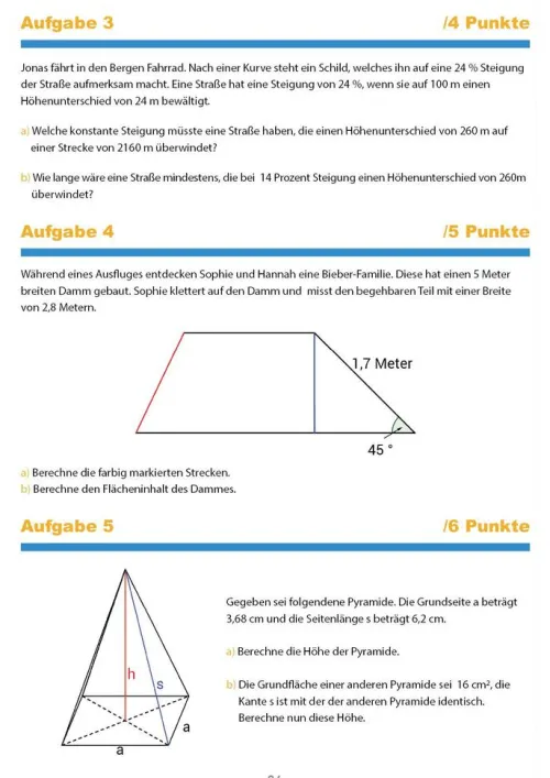 StrandMathe Mittlere Reife·Mathematik-Mathematik Klassenarbeitstrainer Klasse 8 -