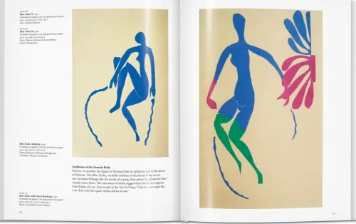 Taschen Verlag Italienische Bücher*Matisse. Carte ritagliate