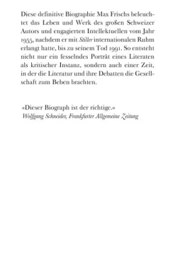 Suhrkamp Verlag Literaturwissenschaft-Max Frisch