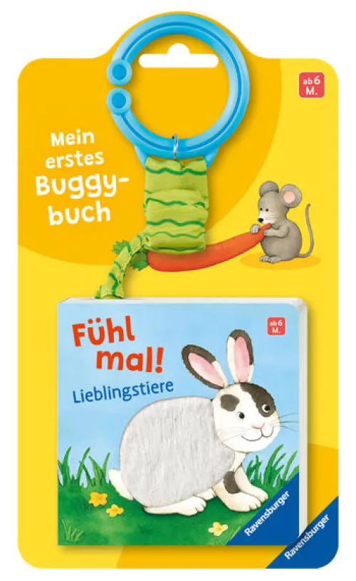 Ravensburger Verlag 0-3 Jahre*Mein erstes Buggybuch: Fühl mal! Lieblingstiere