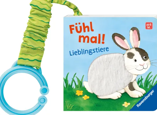 Ravensburger Verlag 0-3 Jahre*Mein erstes Buggybuch: Fühl mal! Lieblingstiere