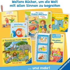 Ravensburger Verlag 0-3 Jahre*Mein erstes Buggybuch: Fühl mal! Lieblingstiere