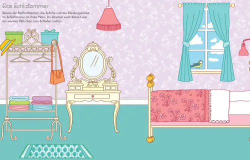 Mein erstes Stickerbuch: Puppenhaus*Usborne Verlag Discount